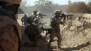 U.S. Marines in Afghanistan  - Brutal FIREFIGHT and CLASHES With Taliban. Real Combat 720p HD