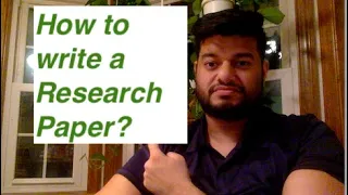 How to write a Research Paper?