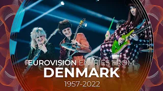 Denmark in Eurovision (1957-2022) | RECAP