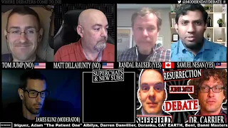 Matt Dillahunty TJump Vs Rauser Nesan  Sufficient Reasons to Believe in God