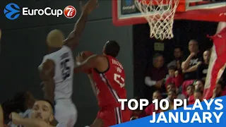 Top  10 Plays | January |  2022-23 7DAYS EuroCup