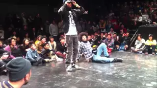 Les Twins very funny moment in the battle