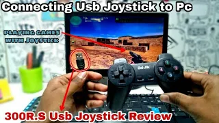 How to Connect Any Usb Joystick to PC | Play games with Usb Joystick in pc | usb joystick review