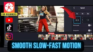 How to make SLOW / FAST MOTION Video in KineMaster 2022 (In 3 Minutes)