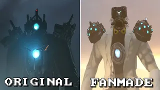 skibidi toilets original vs fanmade (new episodes)