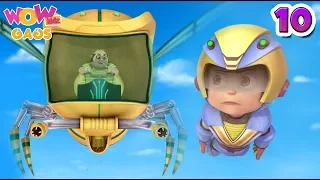 Vir: The Robot Boy | Hindi Cartoons For Kids | Action Gags - Part 10 | WowKidz Gags