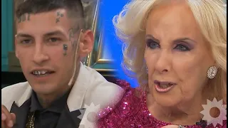 L-Gante salió al cruce con Mirtha: No le gustó que la diva se riera del nombre de su hija Jamaica