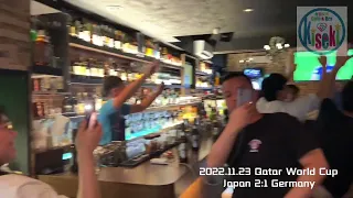 FIFA カタール ワールドカップ 日本vsドイツ 日本歴史的勝利！台湾での盛り上がり！@cafebarkiseki9386