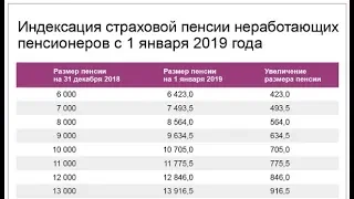 Почему в Январе 2019 года не Повысили Пенсию на 1 000 рублей?