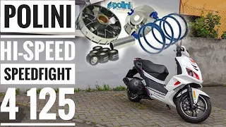 POLINI HI-SPEED VS. Original | SPEEDFIGHT 4 125 | TEST