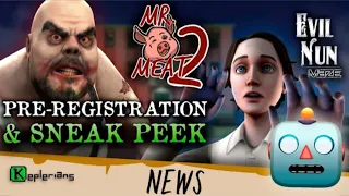 MR. MEAT 2 new SNEAK PEAK | EVIL NUN RUSH RELEASE DATE KEPLERIANS HORROR News | games's reporter