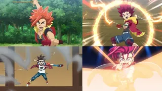 All Launch Styles Of Bladers In Beyblade Burst QuadStrike