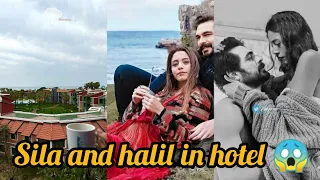 Sıla turkoglu ve halil Ibrahim cehyan romantic pictures viral in hotel😱