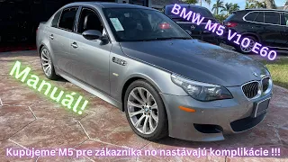 Kupujeme BMW M5 manuál pre zákazníka no nastanú komplikácie! Kúpili sme ho nakonec?