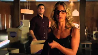 Oliver & Felicity Last Scene 4x01 {WITHOUT BG MUSIC}