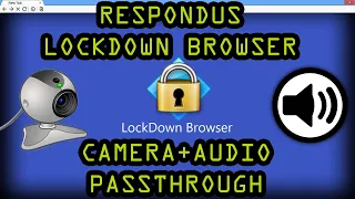 HOW TO CHEAT RESPONDUS LOCKDOWN BROWSER (With Webcam + Audio)