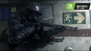 Call of Duty 4 Modern Warfare - GT 1030 2GB DDR5 - Test in Campaing - Multiplayer