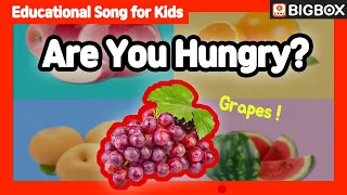 [ Are You Hungry? ] Educational Song for Kids | BIG SHOW #1-8 ★BIGBOX