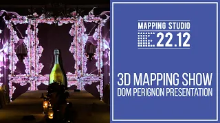 3D Маппинг Шоу: Презентация Шампанского Dom Perignon
