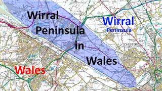 Wirral Peninsula in Wales, or Wales on The Wirral  -  The Wirral Channel