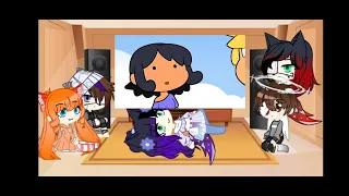 Afton Kids + Twins Sister React To Aphmau Animation