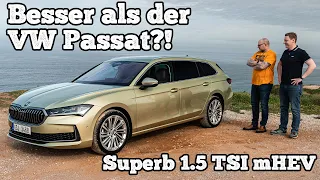 Dein neuer Dienstwagen: 2024 Skoda Superb Combi 1.5 TSI mHEV Selection - Kaufberatung, Test deutsch