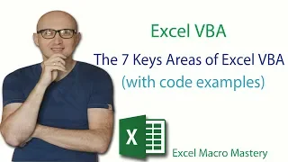 The 7 Keys Areas of Excel VBA (with code examples)