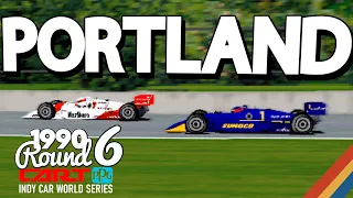 Portland Grand Prix - Full Race - 1990 CART Round 6 - Indycar Racing II