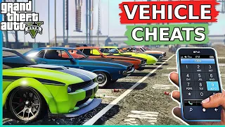 GTA 5 - CHEAT CODES - VEHICLES (Working In 2024)