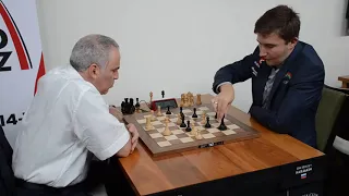 Garry Kasparov vs Sergey Karjakin blitz 2017