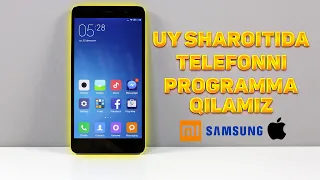 UY SHAROITIDA TELEFONI PROGRAMMA QILISH O'ZBEKCHA OBZOR | УЙ ШАРОИТИДА ТЕЛЕФОНИ ПРОГРАММА ҚИЛИШ 2021