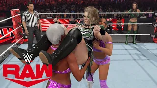 WWE 2K24 RAW BIANCA BELAIR & JADE CARGILL VS CHELSEA GREEN & PIPER NIVEN