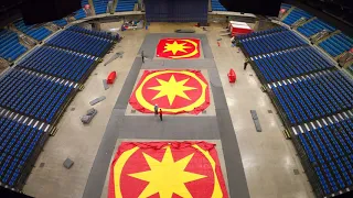 Ansar Shrine Circus Set Up 2019 Timelapse