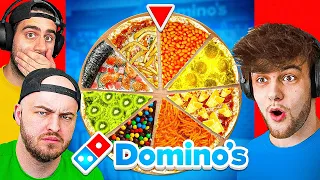 PIZZA TOPPING ROULETTE (Dominoes Edition)