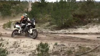 ktm 990 adv sand corner