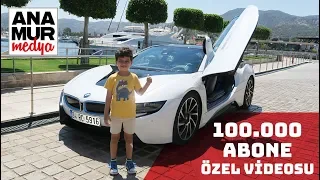 BMW i8 Coupe Baba Oğul Test / 100.000 abone özel videosu