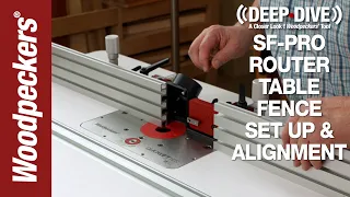 Deep Dive | SF-Pro Router Table Fence Set Up & Alignment