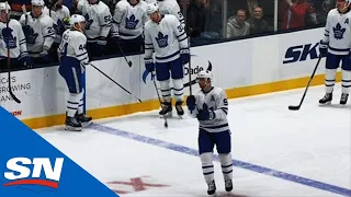 John Tavares Booed As He Salutes Islanders Fans After Tribute Video