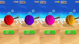 Going Balls New Update : Colors Reaction 4x Ball Run Gameplay Android iOS (Part 23)