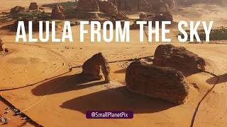 The Most Amazing Sights! - AlUla Helicopter Flight