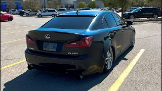 Pov drive: Lexus IS250 2009 Straight Pipe!!!