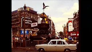 London In The 1970s From An 8mm Home Movie Film