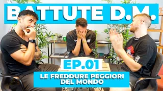 BATTUTE D.M. - LE FREDDURE PEGGIORI DEL MONDO | Awed, Riccardo Dose, Dadda