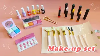 Paper Makeup Set Craft / Paper Nail Polish Set / 종이 메이크업 세트 / 종이 메니큐어