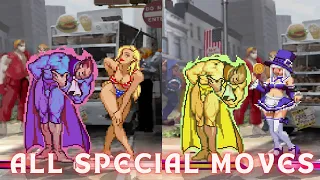 All Demitri Transformations Capcom Fighting Jam