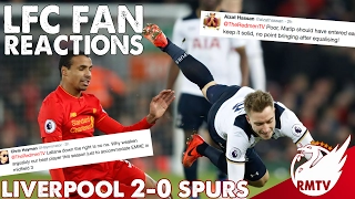 Liverpool v Spurs 2-0 | #LFC Fan Reactions