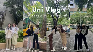 📓Feu Vlog # 1  | Full F2F classes, First and Second week of school, noodles 📓