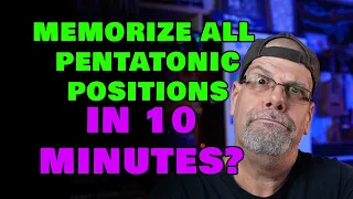 Memorize The 5 Minor Pentatonic Positions for Guitar in 10 MINUTES!