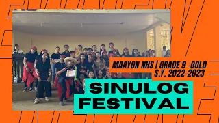 Sinulog Festival | Maayon NHS | Grade 9-Gold s.y. 2022-2023