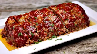 HOMEMADE MEATLOAF RECIPE | How To Make Meatloaf